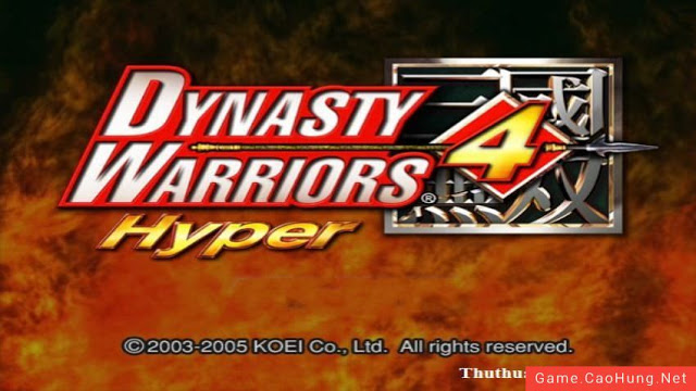dynasty warriors 4 hyper trainer pc